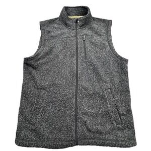 Smartwool Vest Hudson Trail Mens Sz XL‎ Gray Full Zip Hiking Outdoor Wool Blend